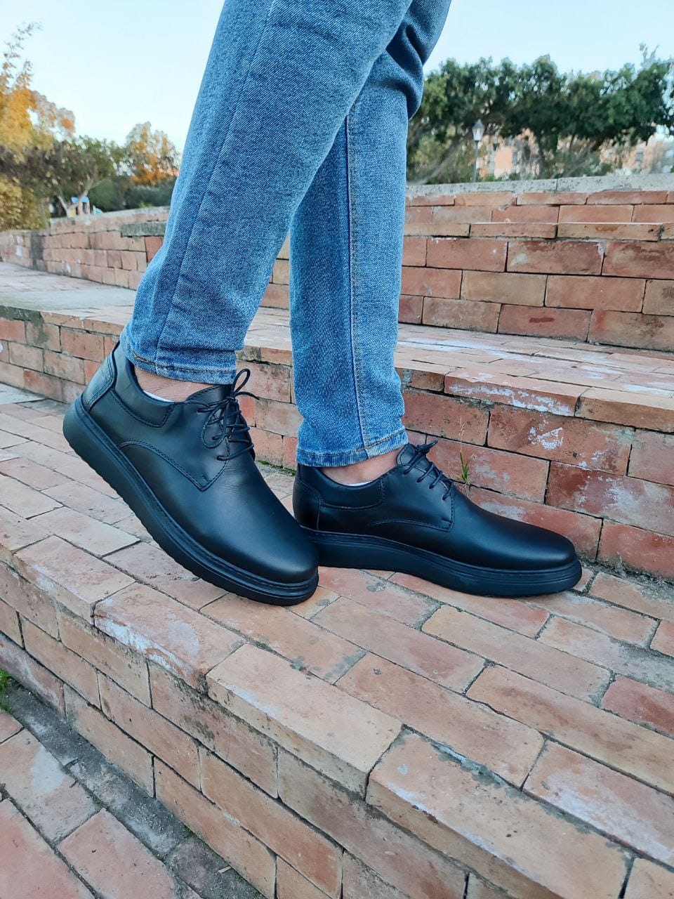 حداء رجالي جلدي أصلي