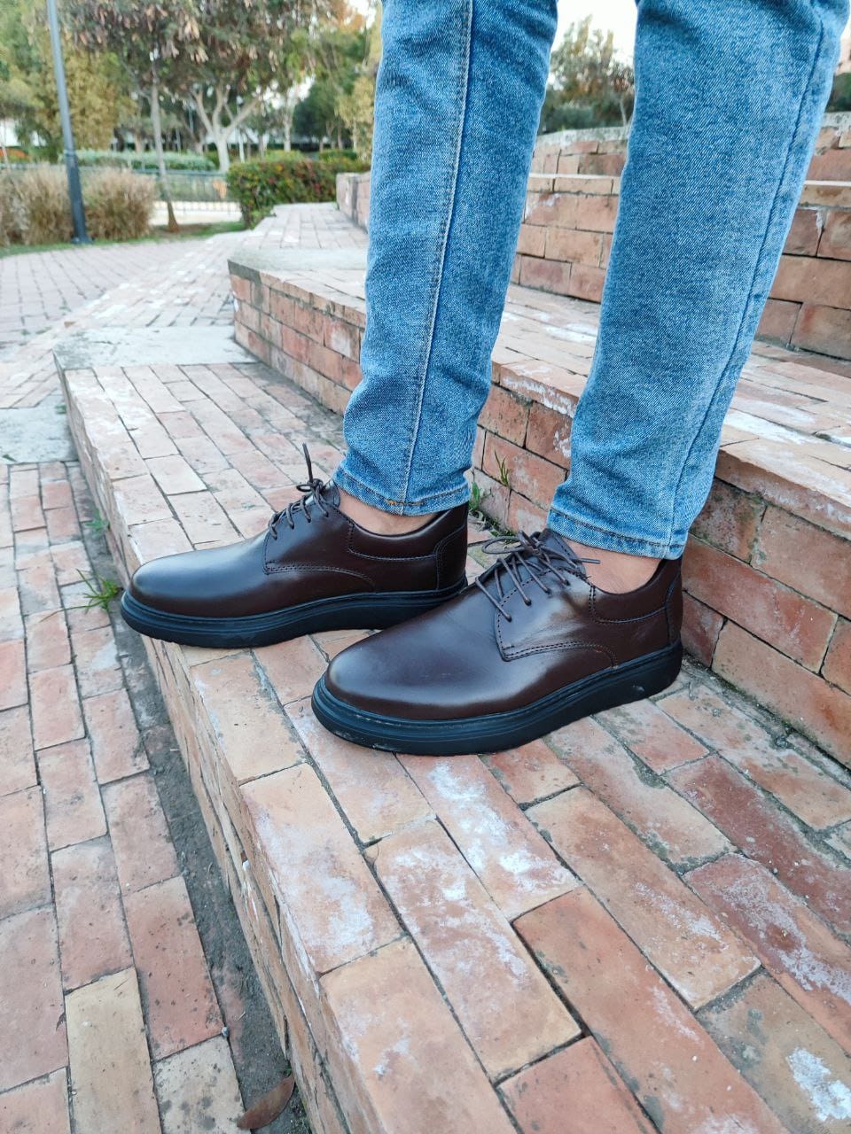 حداء رجالي جلدي أصلي