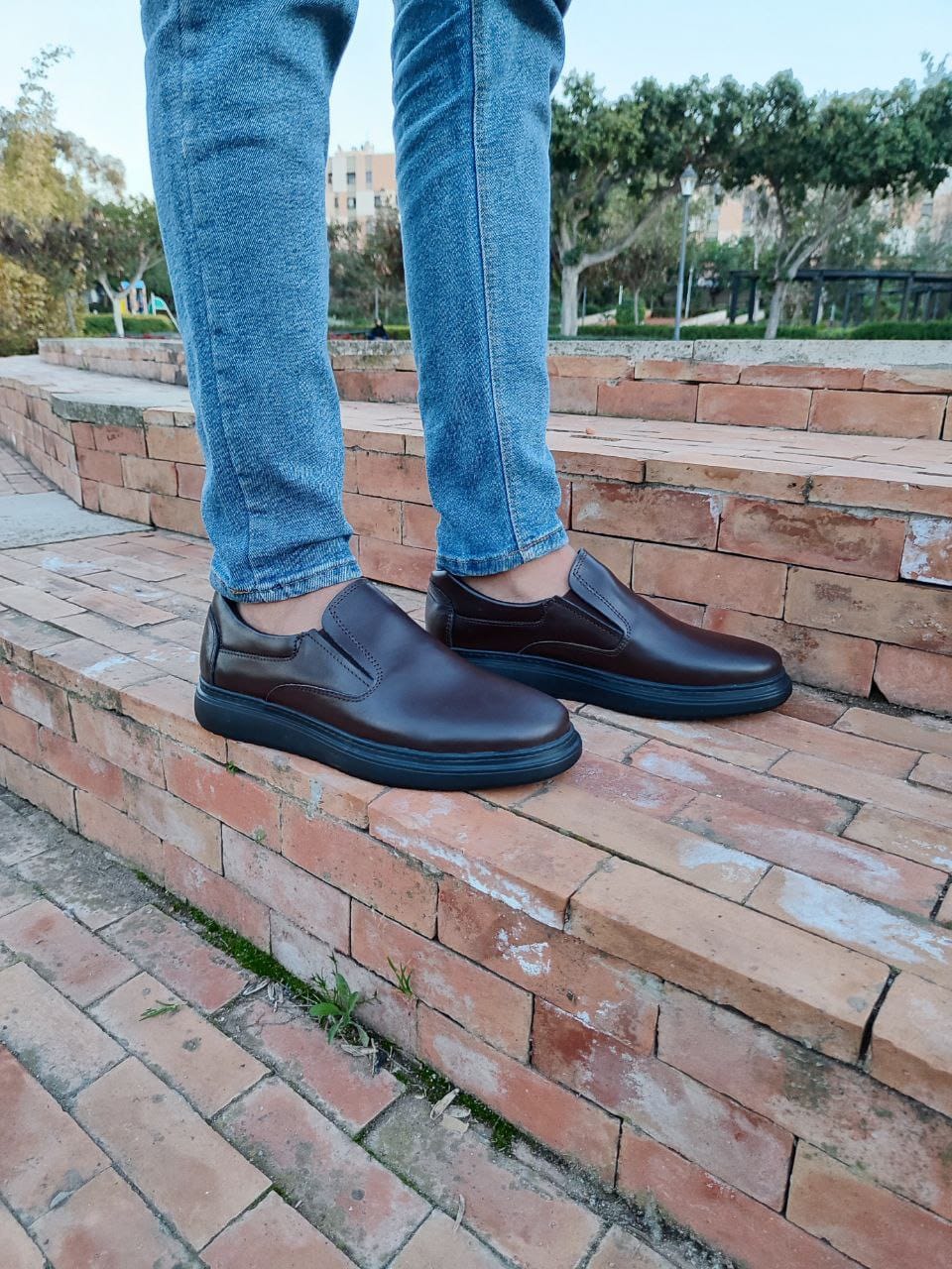 حداء رجالي جلدي أصلي